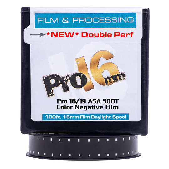 Re-Introduction of Double Perf 16mm Film