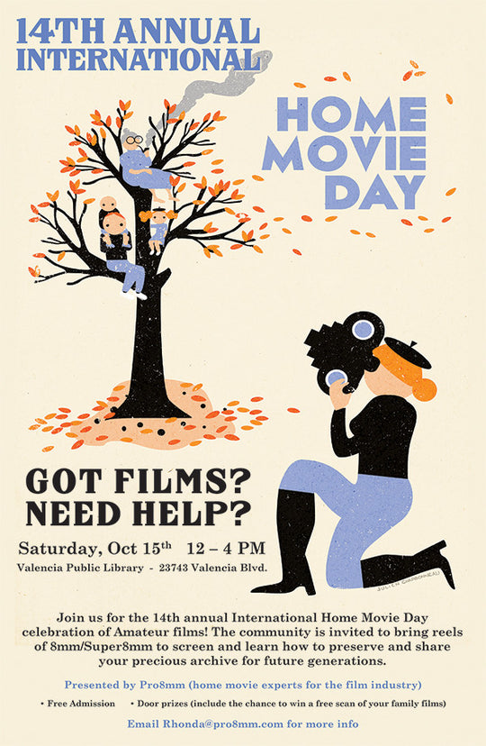 Home Movie Day Flyer 2016