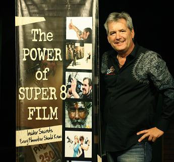 Phil with Super 8 Banner