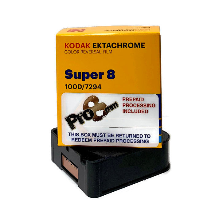 Super8-94 100D Ektachrome Super 8 Package