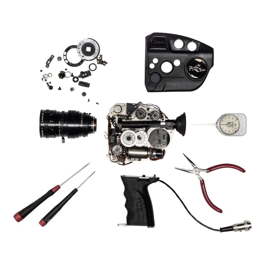 Super 8 Camera Diagnostics for Beaulieu Cameras (Per Labor Hour- 2 Hour Minimum)