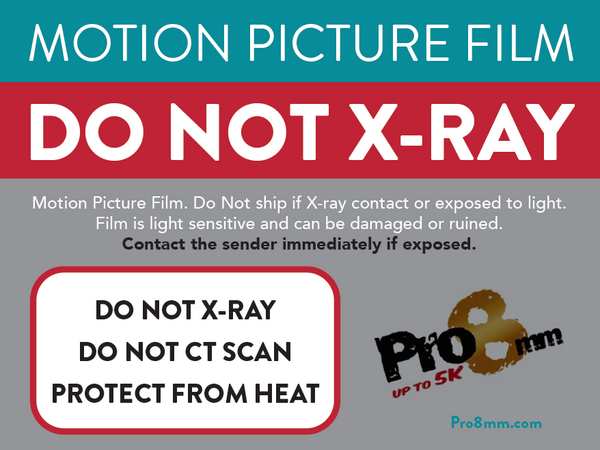 Do Not X-Ray Sticker – Pro8mm
